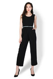 JUMPSUIT DÀI PHỐI ĐAI EO